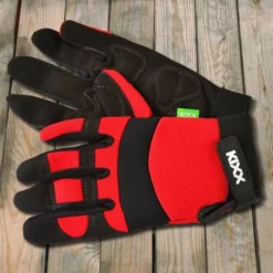 Gants De Jardinage Crude Red