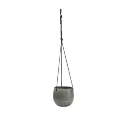 Pot Suspendu Esra Gris Mystique 15 Cm
