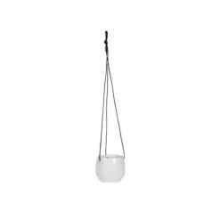 Pot Suspendu Esra Blanc Pur 15 Cm