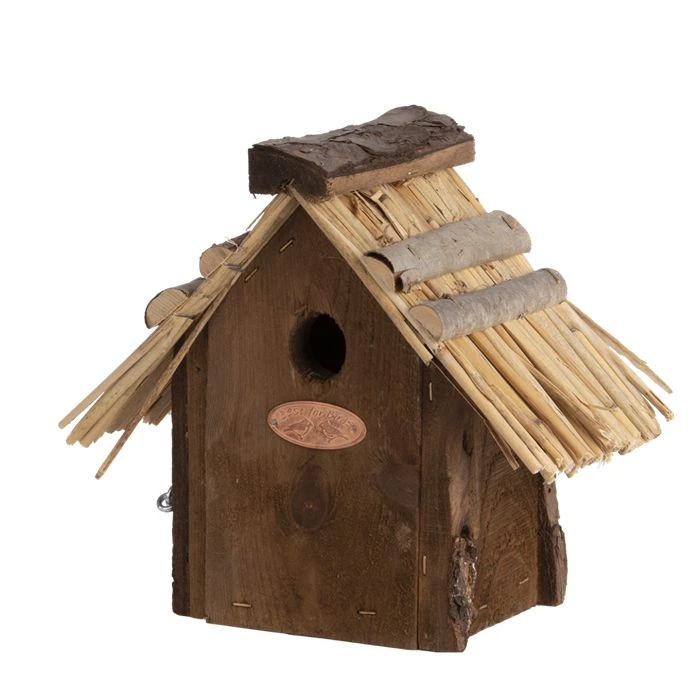 ESSCHERT DESIGN Nestkast Winterkoning Rieten Dak 1 ESSCHERT DESIGN Nestkast Winterkoning Rieten Dak